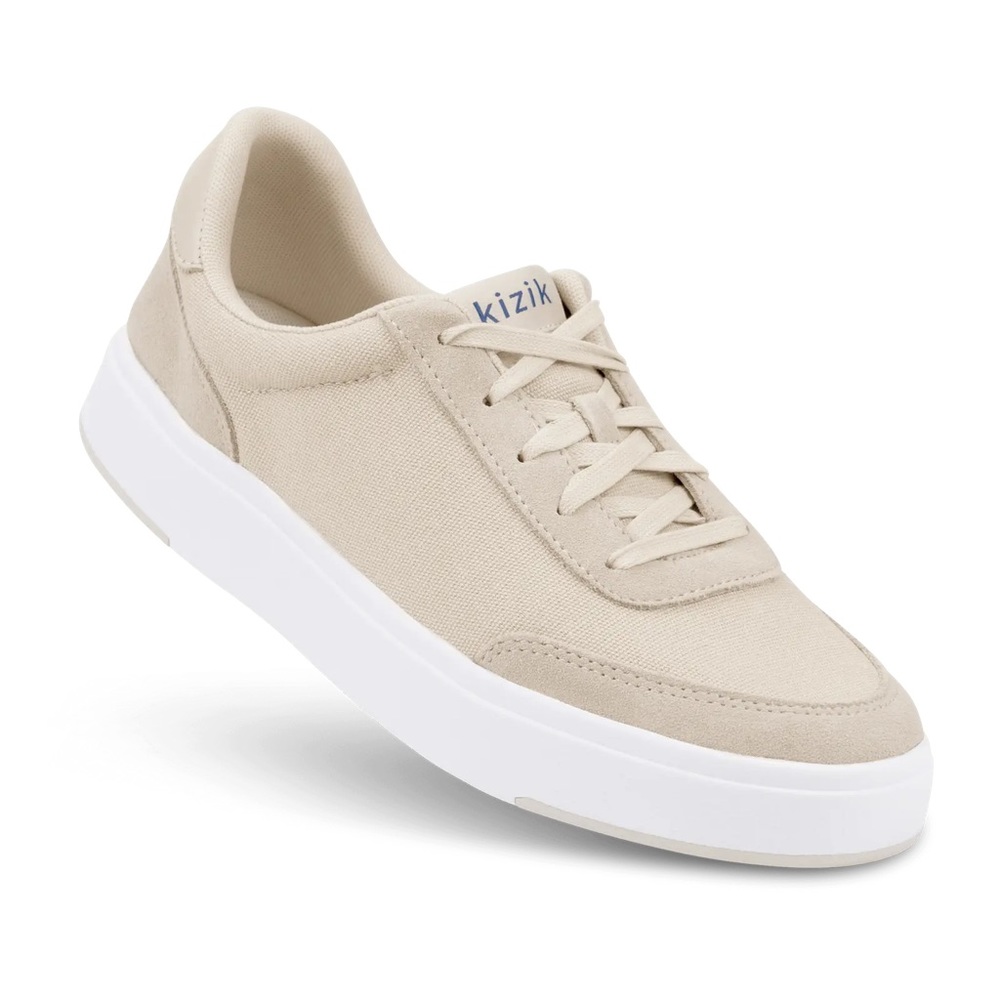 Kizik Hands Free Women’s Prague Sneaker Bone - NIB 7.5